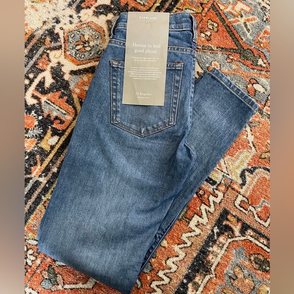 NWT EVERLANE The Mid-Rise Skinny Stretch Jean - Picture 3 of 6